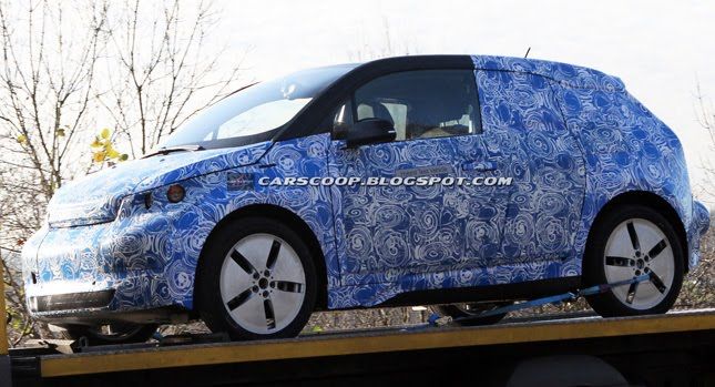 Cazado el BMW i3 REx en Alemania