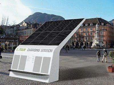 Bolzano instala estaciones de recarga de diseño para vehículos eléctricos