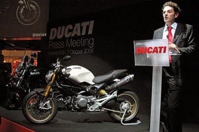 Ducati muy interesada en lanzar una moto eléctrica al mercado