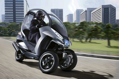 Peugeot Hymotion, scooter híbrido