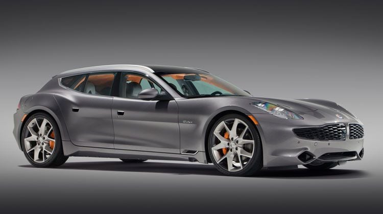 El Fisker Surf en movimiento