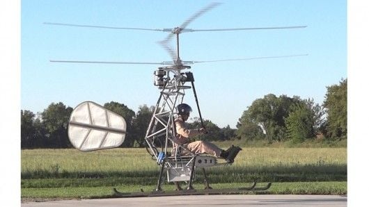 El primer vuelo de un helicóptero eléctrico