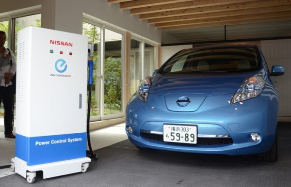 Nissan presenta su sistema para convertir al Leaf en un generador eléctrico