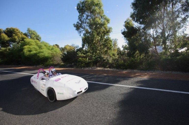 Wind Explorer, el coche eléctrico eólico