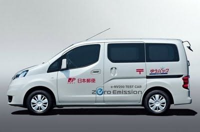 Nissan comienza los test de la e-NV200