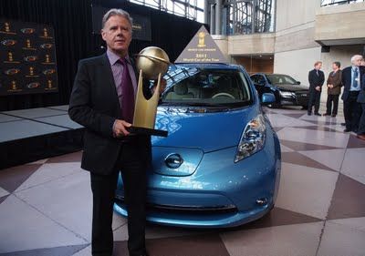 El Nissan Leaf se lleva el premio al Coche del Año en el Mundo