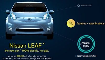 Algunos distribuidores de Nissan cargan las unidades disponibles con hasta 5.000 dólares extra a los Leaf