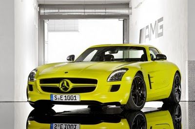 Mercedes lanzara el SLS AMG E-CELL en el 2013