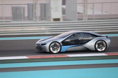 El BMW i8 Vision pillado en Abu Dhabi