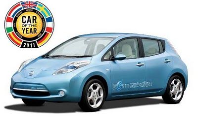 Nissan Leaf coche del año en Europa