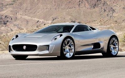 Jaguar presenta su el CX-75 un impresionante híbrido enchufable