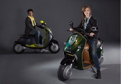 Primeras fotos del scooter eléctrico de Mini