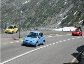 60 unidades del Think City para rutas turísticas en los Alpes Suizos