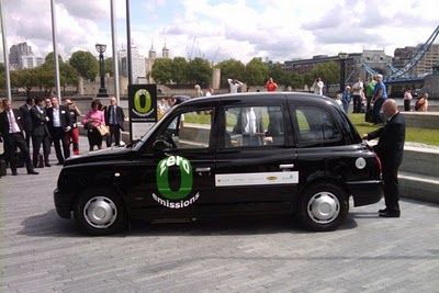 Londres presenta el primer Taxi impulsado por hidrógeno