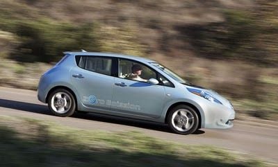 El Nissan Leaf llegará en junio del 2011 a España