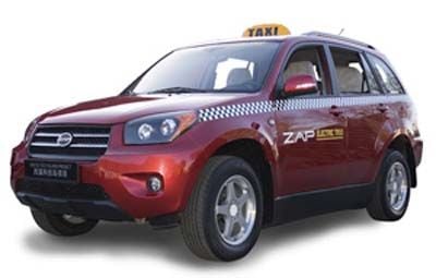 ZAP presenta su Taxi eléctrico