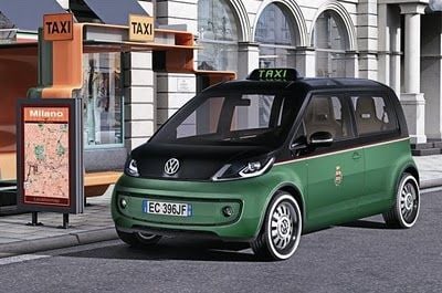 Volkswagen desvela su prototipo de taxi eléctrico