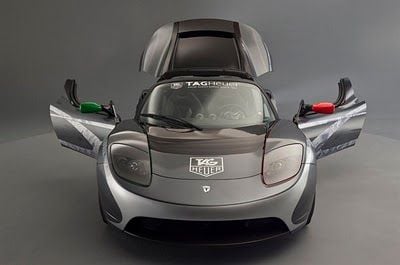 Tesla Roadster Tag Heuer edition