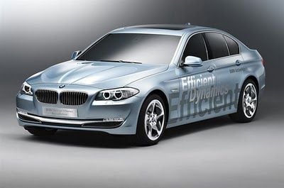 BMW desvela el Serie 5 híbrido