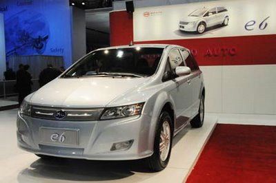 El BYD E6 seleccionado como Taxi en la ciudad China de Shenzhen