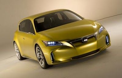 Lexus exhibe el concepto híbrido LF-Ch en Detroit