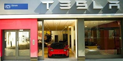 Tesla abrirá una nueva tienda en Suiza