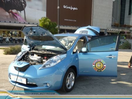 El Nissan Leaf tour en Madrid