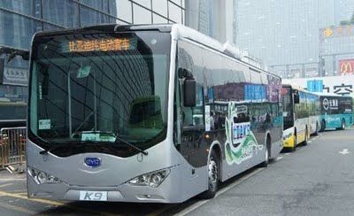 Los autobuses eléctricos de BYD llegarán a Europa en el 2012