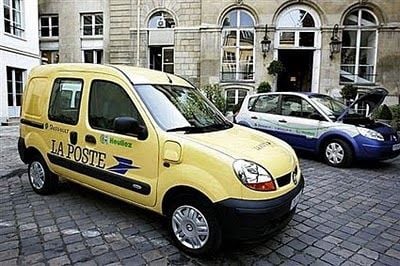 El servicio postal francés tendrá 10.000 vehículos eléctricos en el 2011