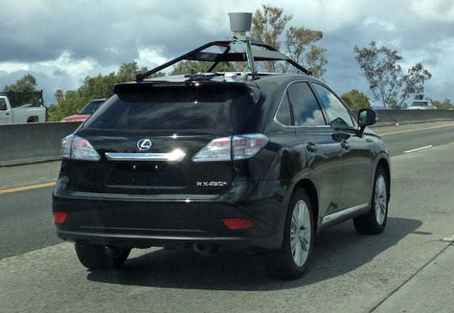 El Lexus RX450h ya forma parte de la flota de coches autónomos de Google