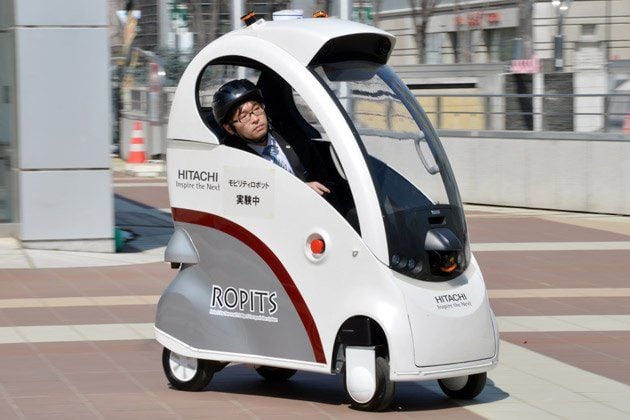 Hitachi ROPITS, eléctrico y autónomo para la movilidad urbana del futuro