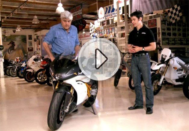 Jay Leno prueba la Mission Motors, una superbike eléctrica