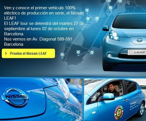 El Nissan Leaf Tour llega a España