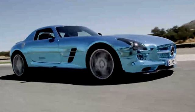 El Mercedes SLS eléctrico nos demuestra que la deportividad no está reñida con el silencio