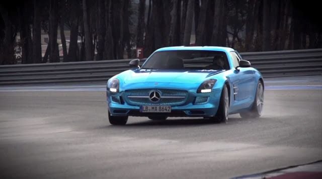 Probando a fondo el Mercedes SLS E-Cell