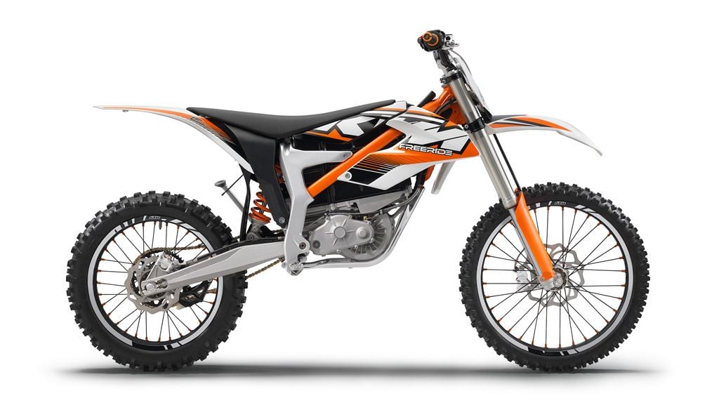 La KTM Freeride E se deja ver por Barcelona