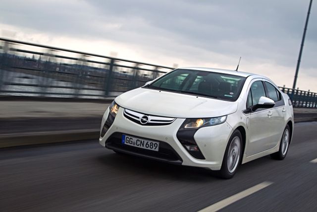 Opel Ampera, el coche eléctrico más vendido en Europa