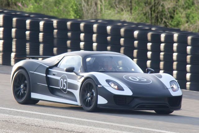 El Porsche 918 híbrido, pillado en unas pruebas