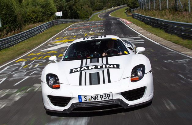 El Porsche 918 Spyder logra el récord en Nürburgring