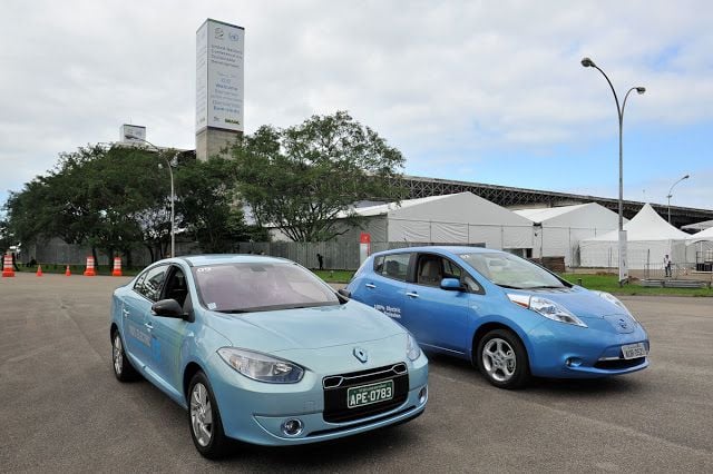 Los coches eléctricos de Renault-Nissan en la cumbre de Rio +20