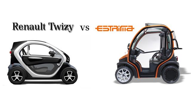 Renault Twizy contra Estrima Biro