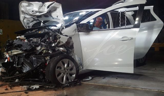 Crash test del Renault ZOE: actualizado