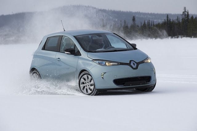 El Renault ZOE y su comportamiento ante las bajas temperaturas