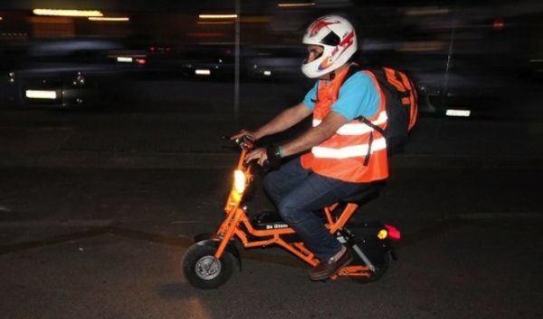 Comienza a funcionar Rapimoto, el servicio de taxi en moto eléctrica