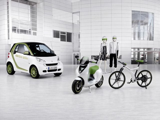 Smart lanzará su scooter eléctrico en 2014