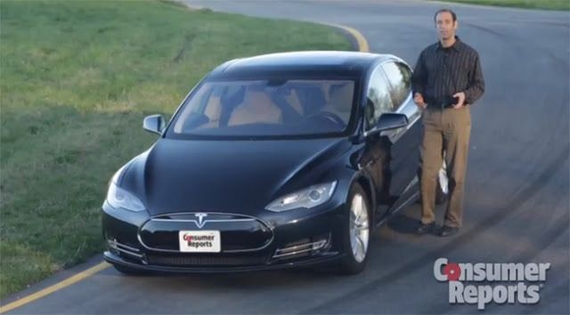 Para Consumer Reports el Tesla Model S es casi perfecto