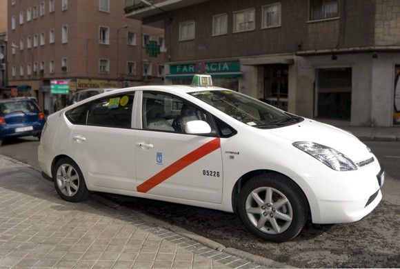 El Prius, el rey de los taxis en España