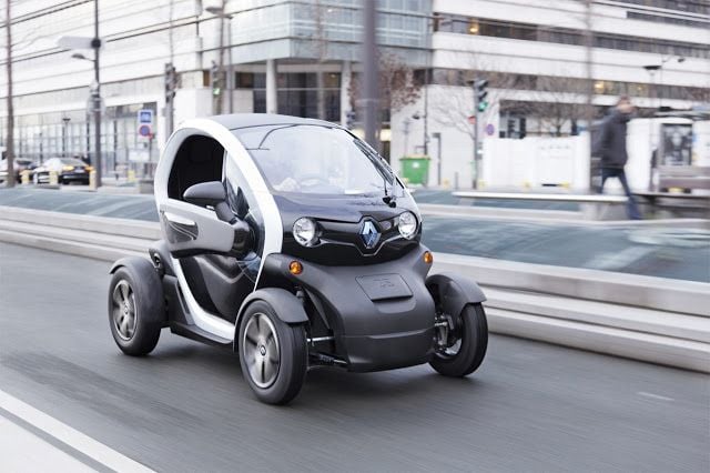 Un car sharing con el Renault Twizy