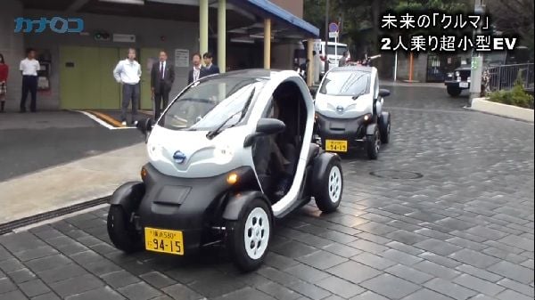 El Twizy ya rueda por Japón