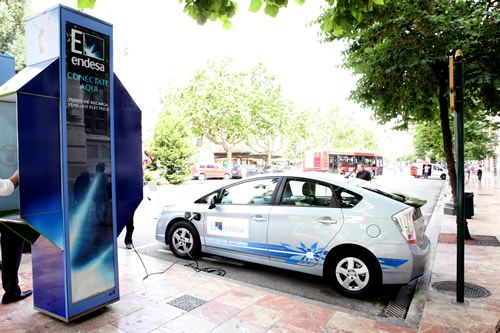 Desaparece el único punto de recarga de Valencia